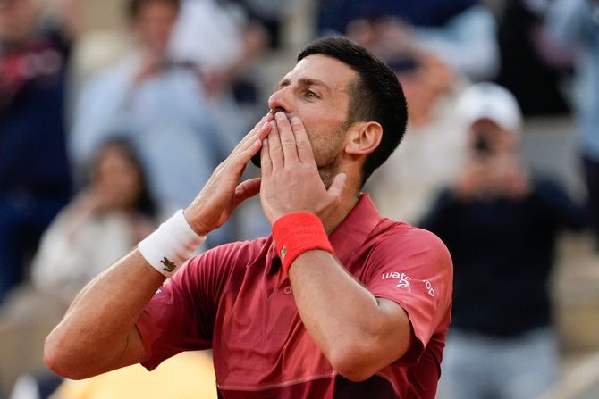 Novak Đoković Rolan Garos 2024 Novak Đoković Rolan Garos 2024
