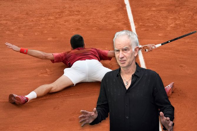 Džon Mekinro i Novak Đoković Džon Mekinro i Novak Đoković