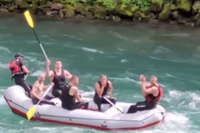 Nikola Jokić, rafting, Tara