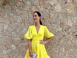 Ana Ivanović u žutoj haljini