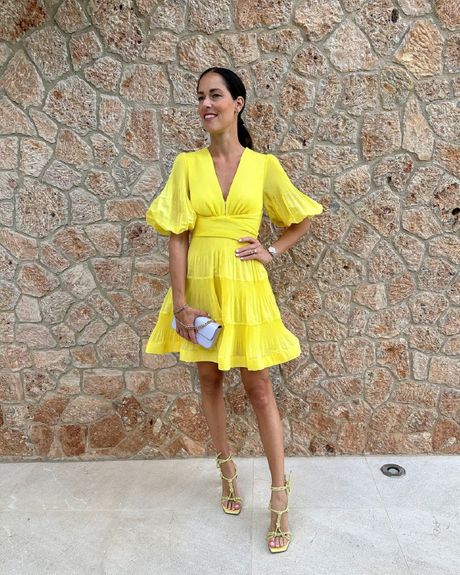 Ana Ivanović u žutoj haljini