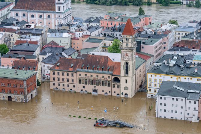 Pasau Nemačka poplave Dunav