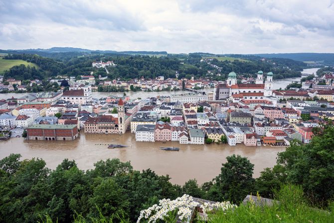 Pasau Nemačka poplave Dunav