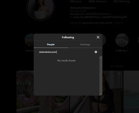 Aleksnadra Mladenović dečko