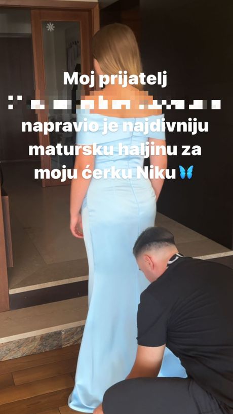 Ćerka Jelene Karleuše Nika isprobava haljinu