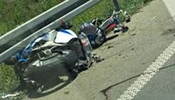 Teška nesreća na "Milošu Velikom": Dečko i devojka na motoru sleteli sa puta i zakucali se u bankinu