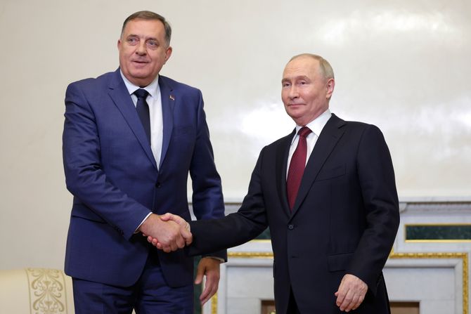 Milorad Dodik i Vladimir Putin