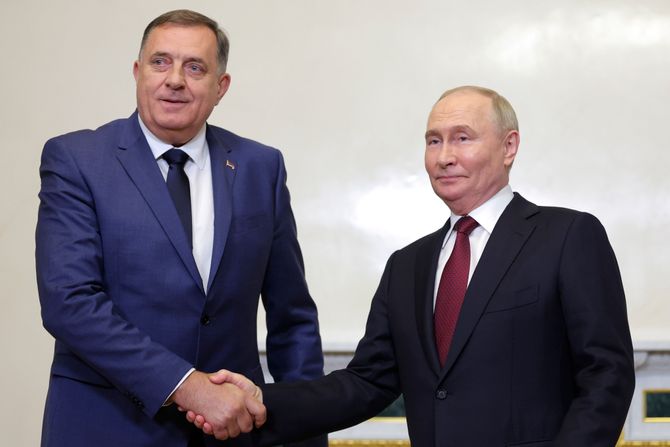 Milorad Dodik i Vladimir Putin