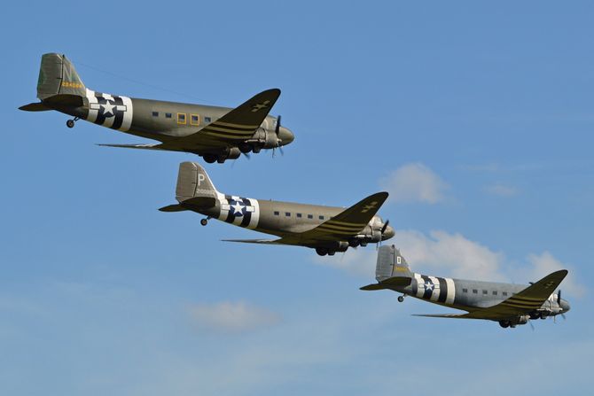 C-47 Dakota Normandija operation Overlord