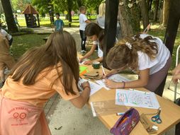 Deca na manifestaciji EKO-FEST