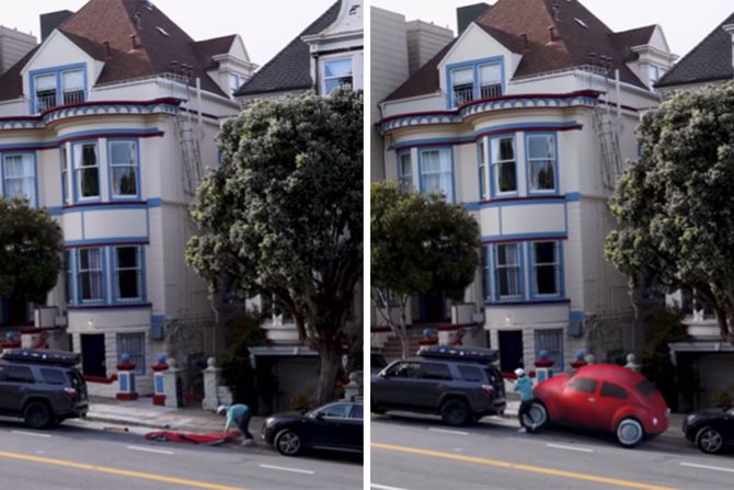 cudo na parkingu cudo na parkingu