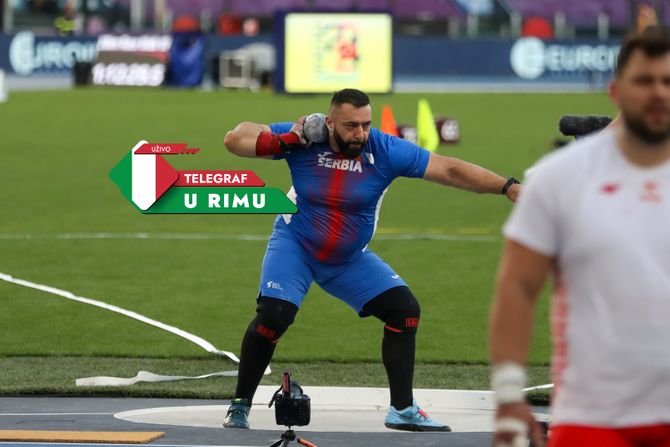 Evropsko prvenstvo u atletici u Rimu Kolašinac