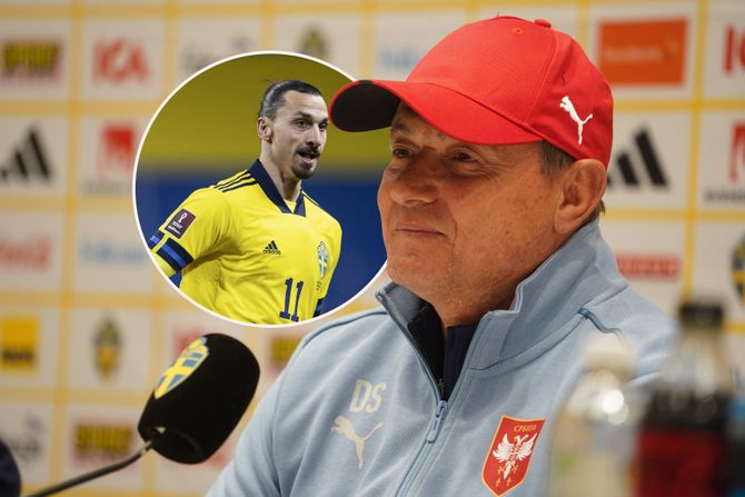 Dragan Stojković Piksi i Zlatan Ibrahimović Švedska Dragan Stojković Piksi i Zlatan Ibrahimović Švedska