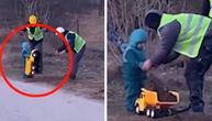 BRAVO! Dječak je prišao građevinarima i pokazao svoju omiljenu igračku: Evo šta se dalje dogodilo
