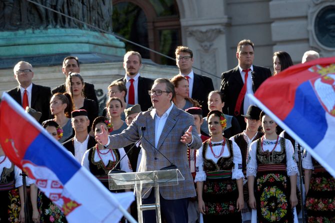 Trg Republike Svesrpski sabor Aleksandar Vučić