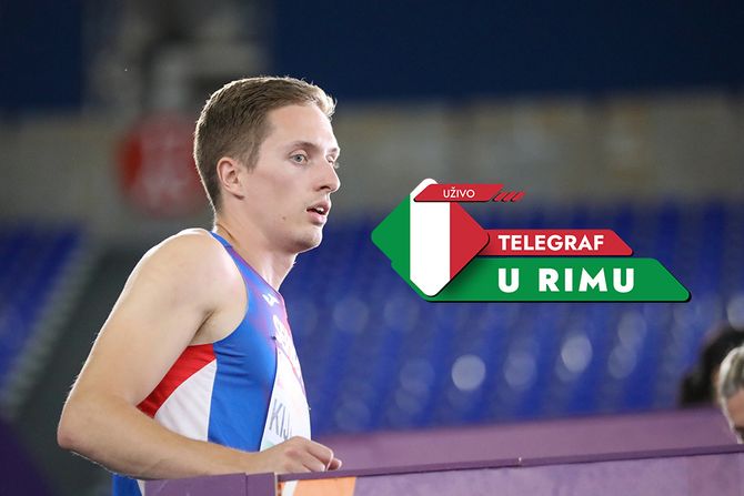 Atletika Aleksa Kijanović Telegraf u Rimu