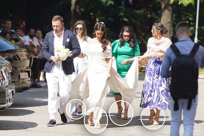 Dragana Kosjerina i Bojan Perduv venčanje sandale Dragana Kosjerina i Bojan Perduv venčanje sandale