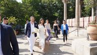 Drugi dan slavlja Dragane Kosjerine - druga venčanica: Voditeljka u stilu grčke boginje