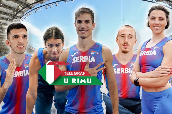 Atletika srpski atletičari Srbija Telegraf u Rimu