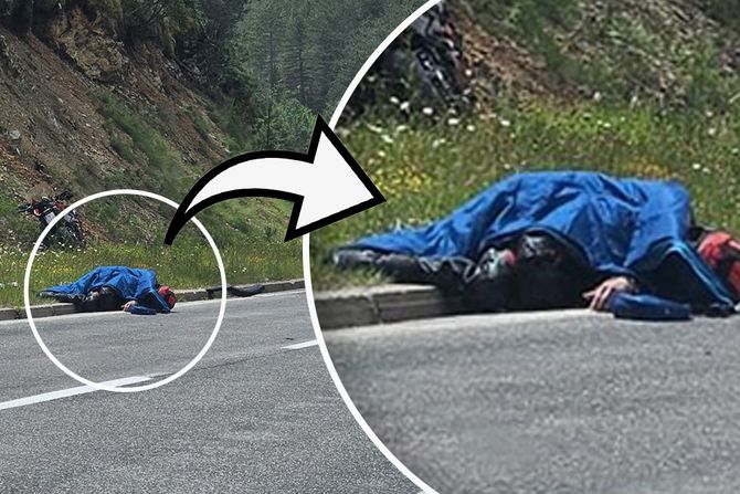 Saobraćajna nesreća Zlatibor motor motocikl Saobraćajna nesreća Zlatibor motor motocikl