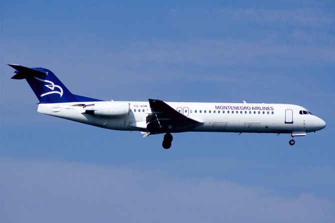 F100 Montenegro Airlines