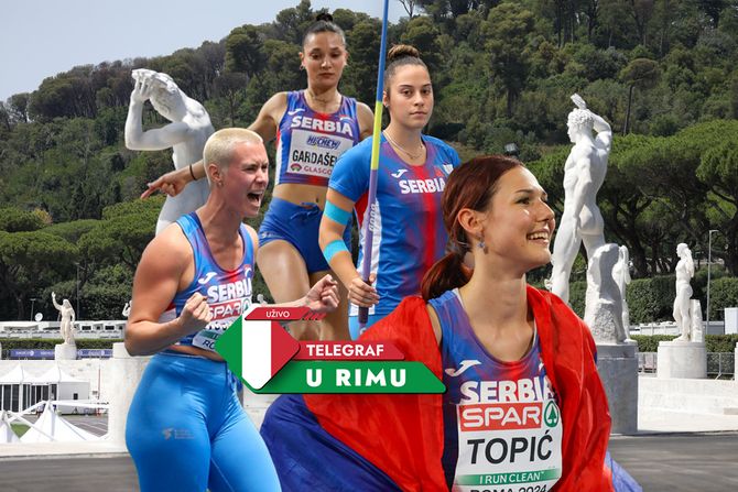 Evropsko prvenstvo u atletici u Rimu, Marija Vučenović , Milica Gardašević , Adriana Vilagoš i Angelina Topić