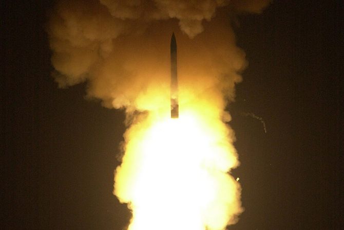 Minuteman III balistička rakete ballistic missile