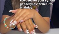 Ćerki (8) je dozvolila da za rođendan uradi dugačke nokte: Komentari se danima ne smiruju