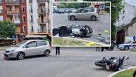 Teška nesreća u Novom Sadu: Oboren policajac na motoru