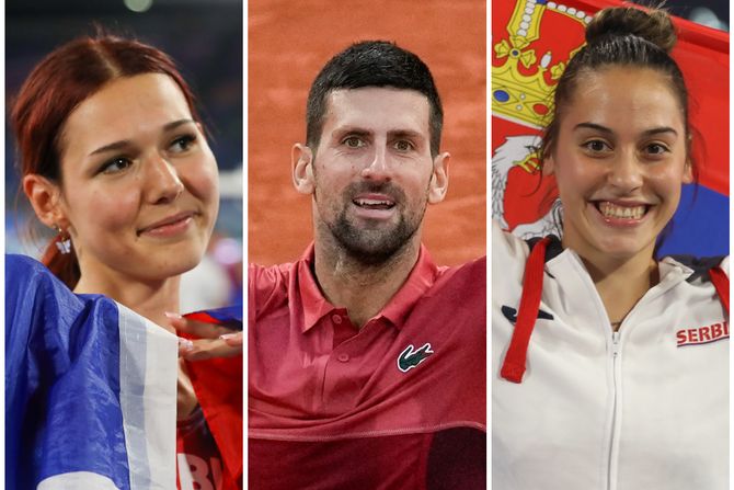 Angelina Topić, Novak Đoković, Adriana Vilagoš Angelina Topić, Novak Đoković, Adriana Vilagoš