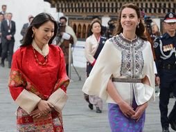 Kejt Midlton i kraljica Butana