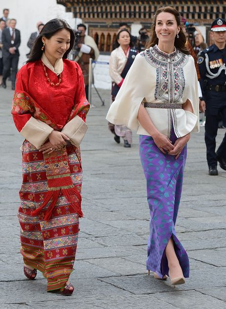 Kejt Midlton i kraljica Butana