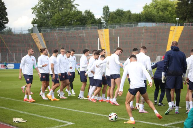 Otvoreni trening Srbije, Ausburg