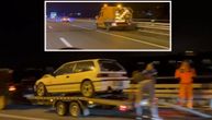 Zakucao se u kamion sa radnicima za održavanje puteva: Nesreća kod Ostružničkog mosta