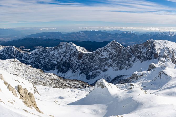 Kredarica Triglav sneg