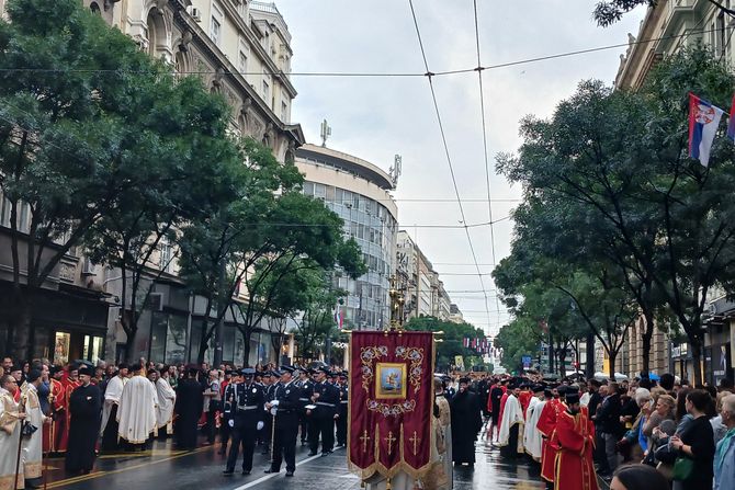 Beograd slava Spasovdan litija