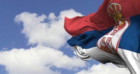 Zastava Srbije, Srpska zastava