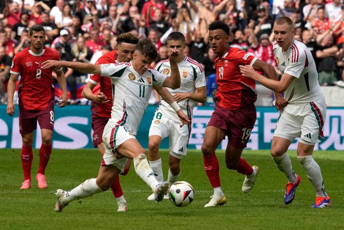 Evropsko prvenstvo fudbal Švajcarska - Mađarska EURO 2024 Evropsko prvenstvo fudbal Švajcarska - Mađarska EURO 2024