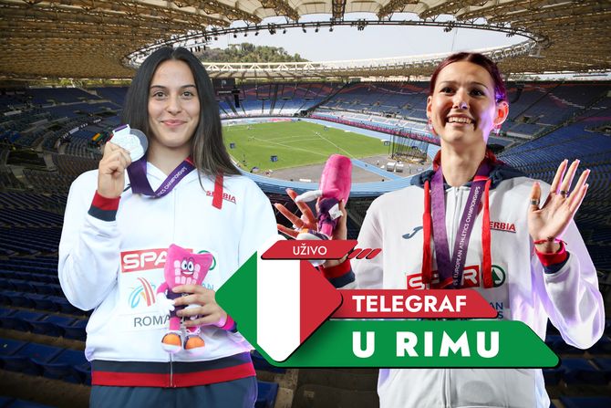 Evropsko prvenstvo u atletici u Rimu Angelina Topić Adriana Vilagoš