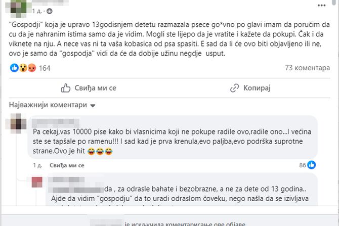 Novosađanke pseći izmet devojčica