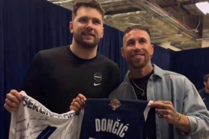 Luka Dončić Serhio Ramos