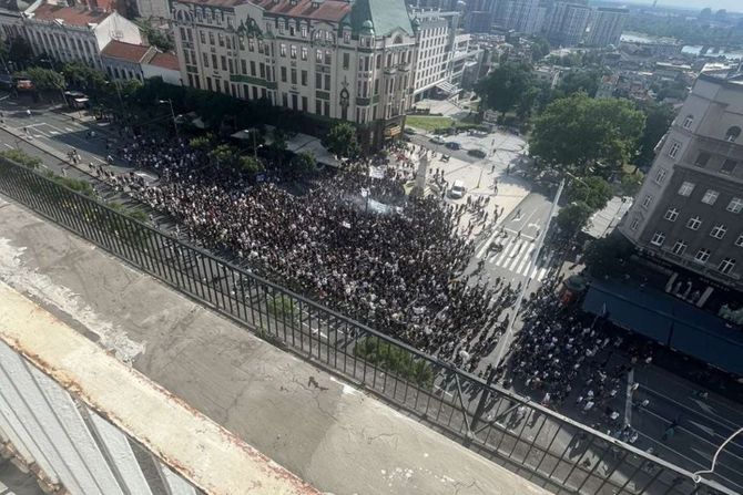 Protest navijača protiv FK Partizan