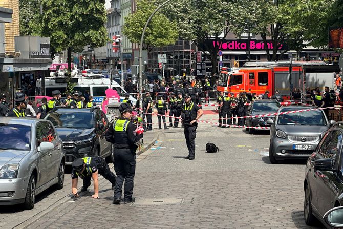 Euro 2024 Nemačka Hamburg napadač policija