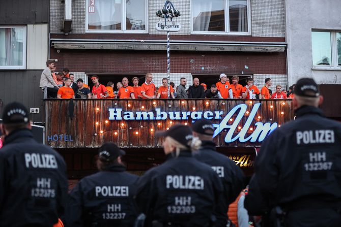 Euro 2024 Nemačka policija Holandija navijači