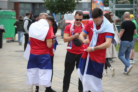 Navijači Srbije, Fan zona, Gelzenkirhen