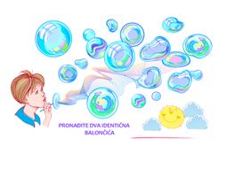 Mozgalica skrivalica balončići