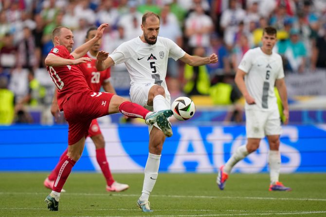 Evropsko prvenstvo fudbal Slovenija-Danska EURO 2024