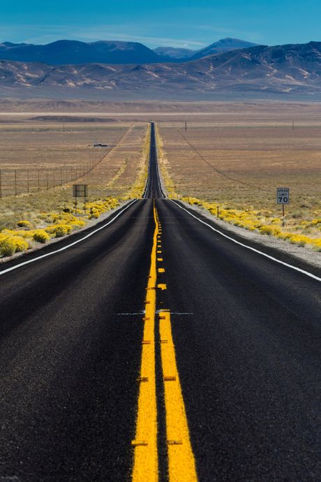 Amerika Nevada najusamljeniji  američki  put US 50