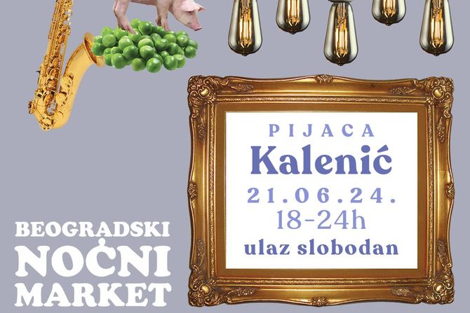 BEOGRADSKI NOCNI MARKET NA PIJACI KALENIC BEOGRADSKI NOCNI MARKET NA PIJACI KALENIC