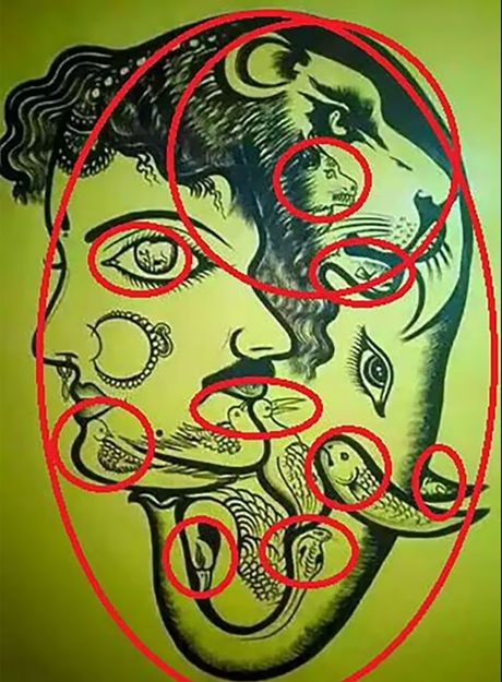 Optička iluzija životinje Optička iluzija životinje